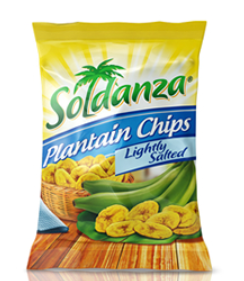 Soldanza Lightly Salted Plantain Chips