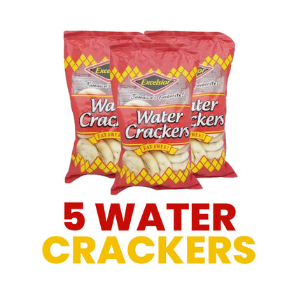 3 Excelsior Water Crackers