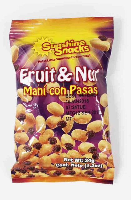 Sunshine Snack  Fruits and Nut